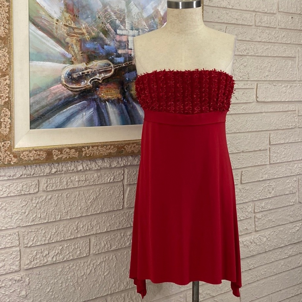 🌹Chesley Sequin Bow Empire Style Dress